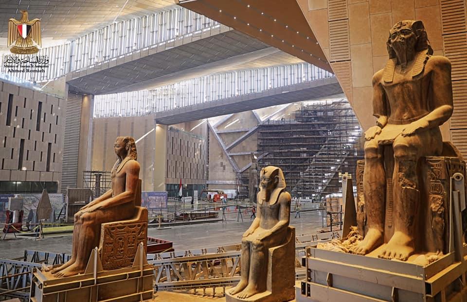 المتحف المصري الكبير يقدم كافة وسائل الراحة والمتعة للزائرين