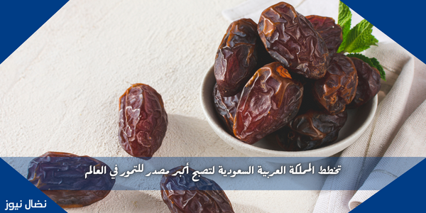 تخطط المملكة العربية السعودية لتصبح أكبر مصدر للتمور في العالم