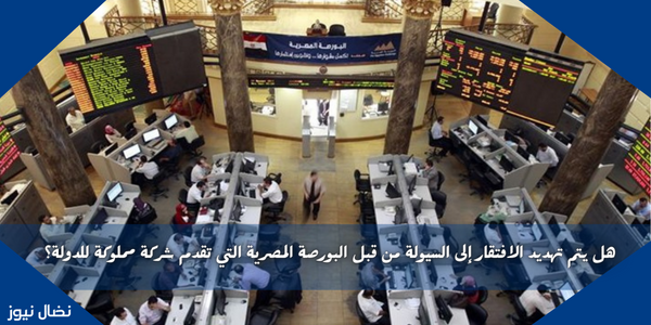 هل يتم تهديد الافتقار إلى السيولة من قبل البورصة المصرية التي تقدم شركة مملوكة للدولة؟