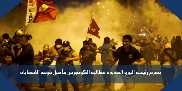 تعتزم رئيسة البيرو الجديدة مطالبة الكونجرس بتأجيل موعد الانتخابات