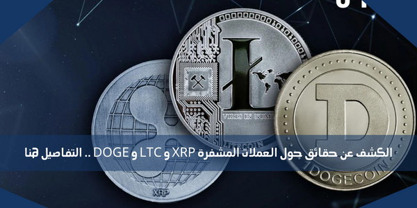 الكشف عن حقائق حول العملات المشفرة XRP و LTC و DOGE .. التفاصيل هنا